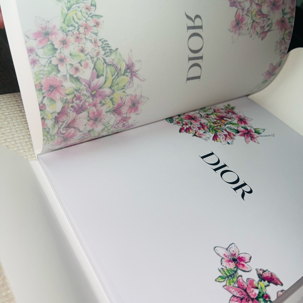 Dior Floral Notebook
